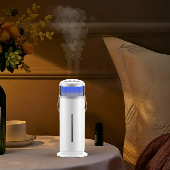 VBODN Humidifier,Humidifier for Room With Essential Oils,Cool Mist Humidifiers for Bedroom,Portable Humidifier,For Office Bedroom And Living Room