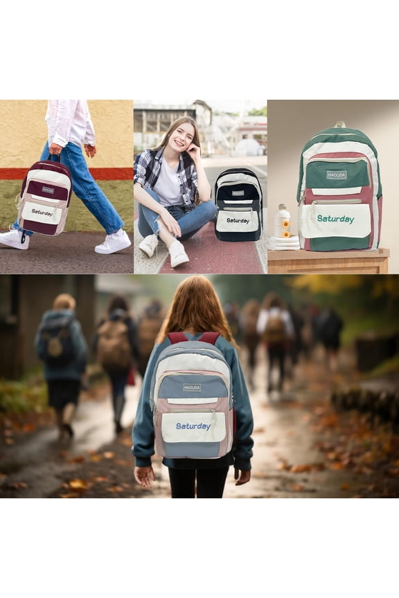 Laptop Backpack, Travel Backpack for Women, Men, Front Utility Pocket with Built-in Organizer, Business Travel Anti Theft Slim Durable Laptops Backpack