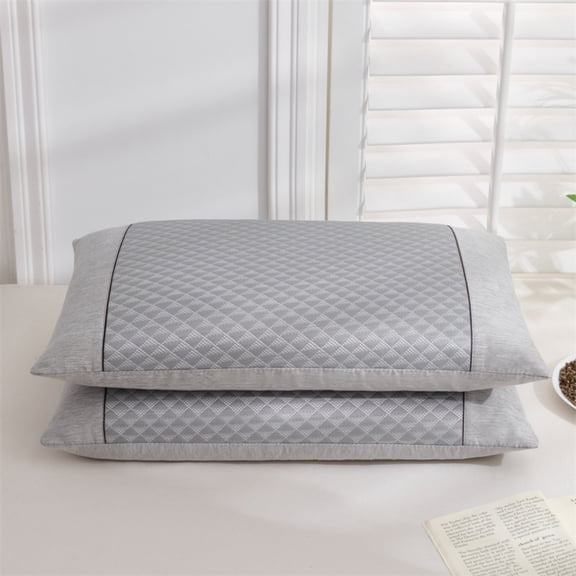 VBODN Pillows for Bed Memory Foam,Throw Pillows for Couch,Neck Cervical Pillow Help Sleep The Pillow Orthopedic Household Soybean Fiber SPA Massage Pillow For Sleeping,for Stomach and Back Sleepers