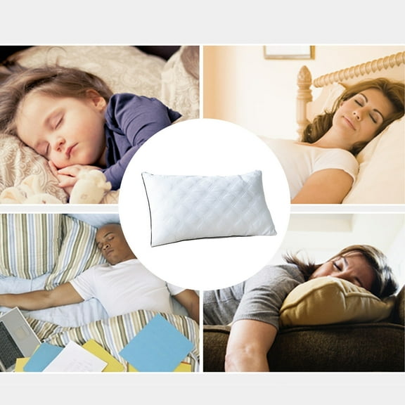 VBODN Pillows for Bed King,Pillow Core One Pack To Help Sleep Student Small Size Pillow Adult Pillow Home Use All Seasons