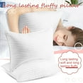 VBODN Pillows for Bed King,Super Soft Feather Pillows, Core Feather