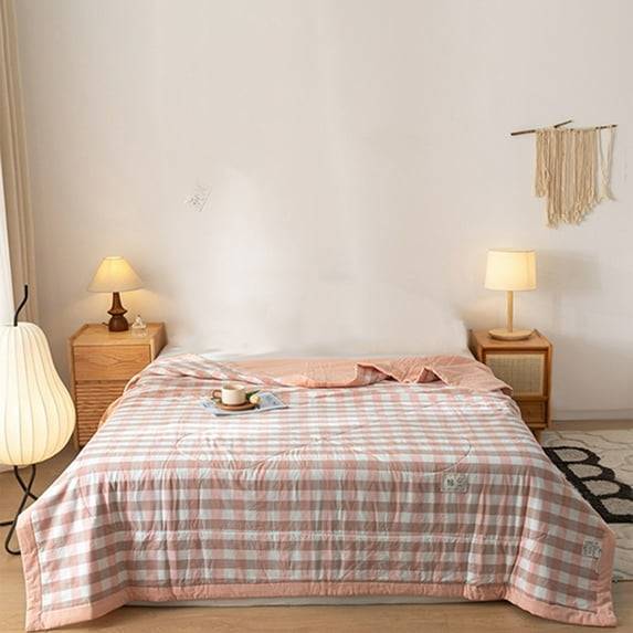 VBODN Quilt,Quilts for Full Bed,Oversized King Quilt,Lightweight Quilt,Air-Conditioning Quilts,Cotton Quilt,Suitable for Bed, Sofa, Camping,Cold Cinema Or Travel