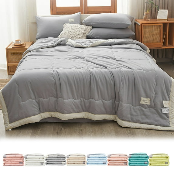 VBODN Quilt,Quilts for King Bed,King Quilt,Lightweight Quilt,Cooling Quilt,Cotton Quilt,Suitable for Bed, Sofa, Camping,Cold Cinema Or Travel