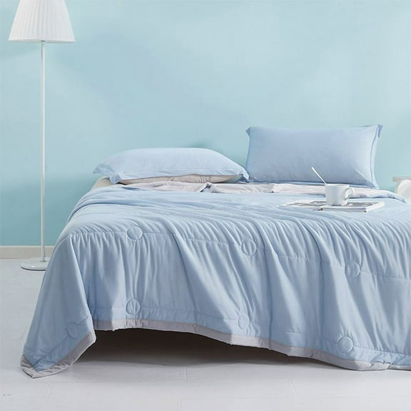 VBODN Quilts For King Bed,Oversized King Quilt,Full/Queen Quilt,All Ages,Machine Washable Lightweight Quilt for Home Dormitory