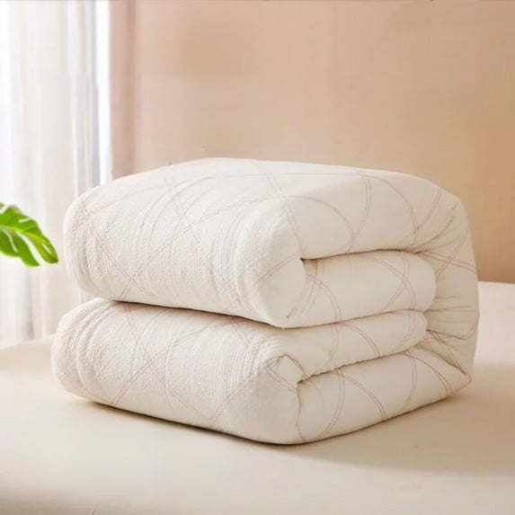 VBODN Quilts Queen Size,Blankets Queen Size Clearance,Quilt Core Wool Quilt Cushion Quilt Mattress Thickening Suitable For Family