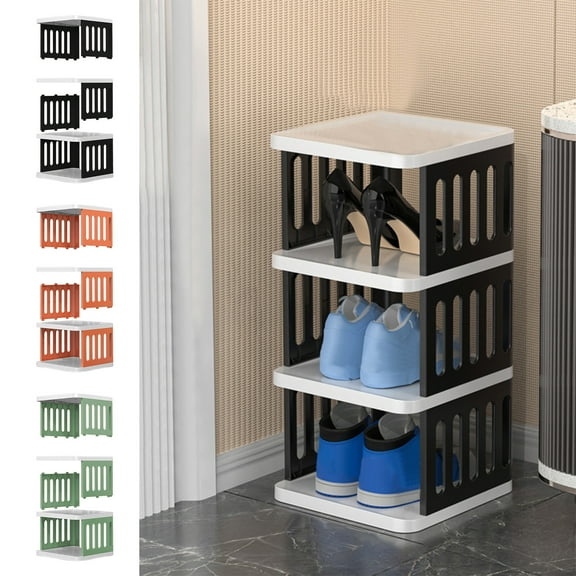 VBODN Shoe Organizer,Shoe Rack,3-Tier Shoe Rack, Shoe Rack Organizer,Foldable Shoe Rack,Shoe Storage & Organizers,Shoe Rack For Front Door Entrance
