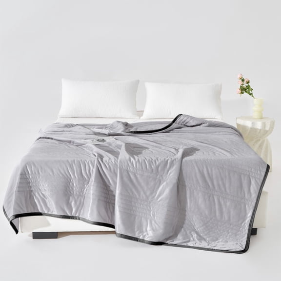 VBODN Summer Comforter Set, Easy Care, Queen Size, Hot Weather
