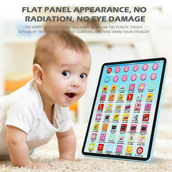 VBODN Tablets for Kids,Tablets On Sale Clearance,Simulation Learning Tablet for Kids, Toddler Educational Toy Early Development Electronic Activity Game Bilingual