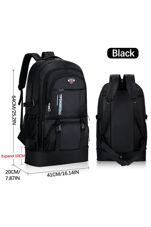 Travel Backpack, Backpack with Lunch Compartment, Lightweight Bookbag with Main Compartment, Airline Approved Carry On Luggage
