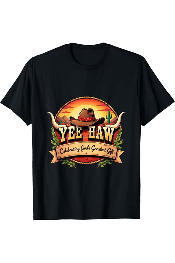 VBS 2025 Celebrating Greatest Yee Haw Camp T-Shirt