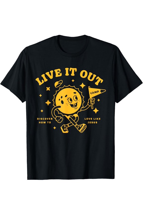 VBS 2025 Live It Out Love Like Christ Vacation Bible School T-Shirt
