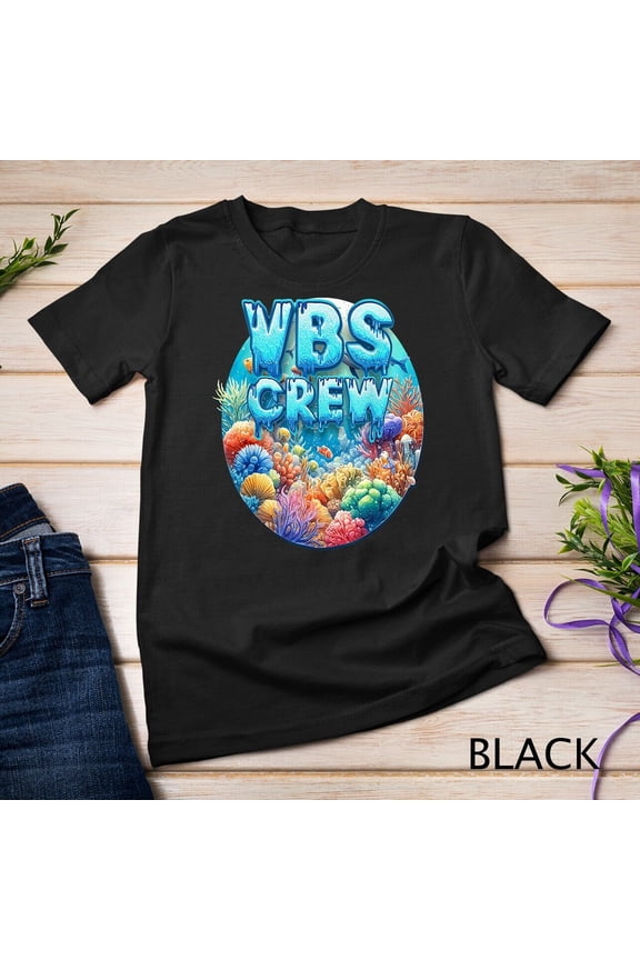 VBS Crew 2024 Scuba Diving Underwater Vacation Bible School Unisex T-shirt
