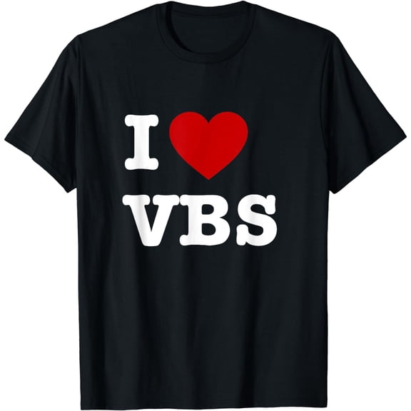 t-shirtVBS I love Vacation Bible School Christian VBS Church Jesus T-Shirt mens t shirt,black,women,funny,misfits,men,journey