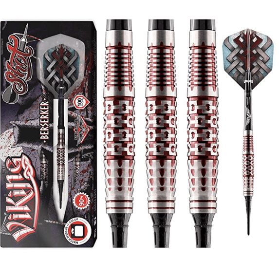 VBSF-218 Viking Berserker Soft Tip Dart Set 18gm - Made in Zealand