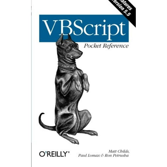 Pre-Owned VBScript Pocket Reference Paperback
