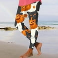 thumbnail image 1 of VBTAPA Buttery Soft Leggings for Women 2024 Halloween Holiday Party Tights Novelty Black Cat Printed High Waist Stretch Yoga Running Pants Lightweight Ankle Length Legging Deals Multicolor#4 XL, 1 of 6