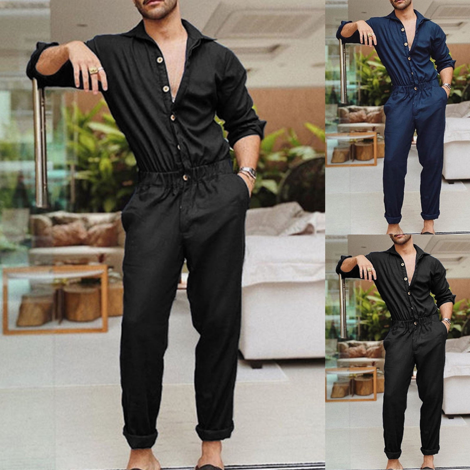 Men's Coveralls Jumpsuit