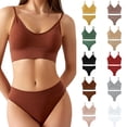 thumbnail image 1 of VBTAPA Women High Waisted Bikini Set Athletic Two Piece Swimsuits Sporty High Cut Bathing Suit with Scoop Neck Pink L, 1 of 3