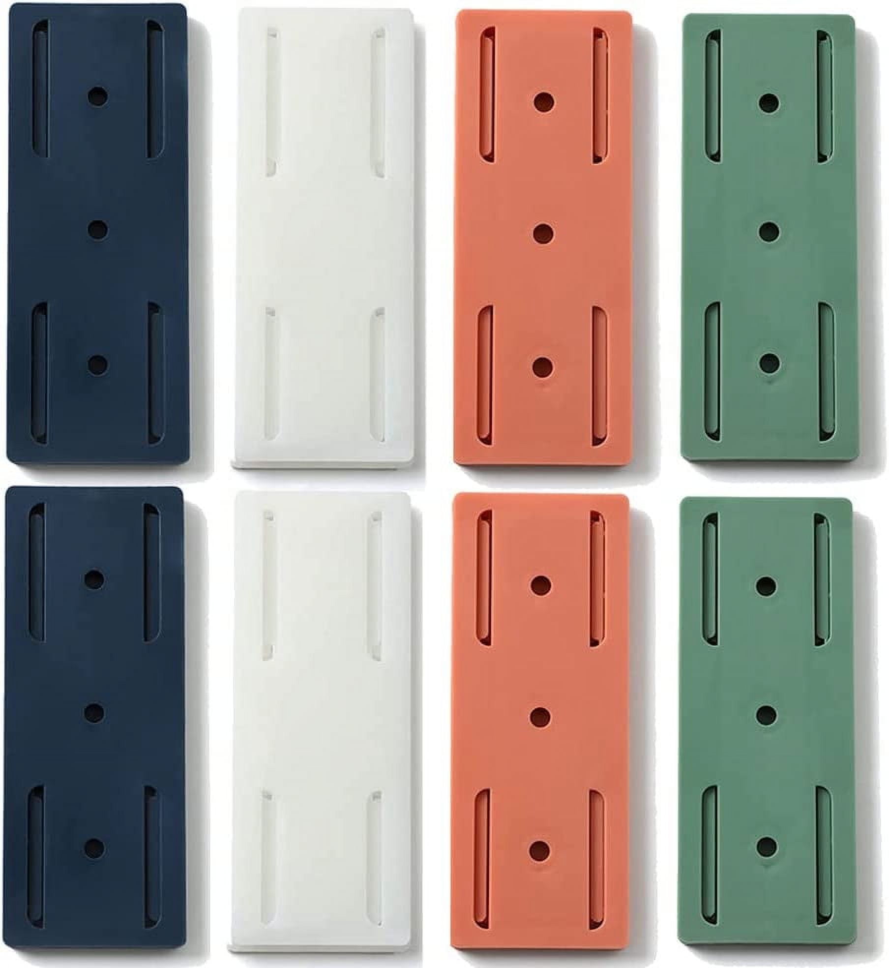 VBVC 8Pcs Adhesive Punch-Free Socket Holder,Holder Is Free Of Marks And ...