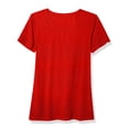 thumbnail image 1 of VBVC No Boundarie All Genders Short Sleeve Scoop Neck TShirt,Quick Drying Sportswear For Everyone,Athletic Running Workout Rash Guard Tops,*Red,Size M, 1 of 9
