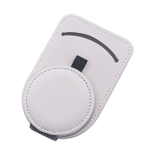VBVC Car Glasses,Multi-Function Car Sunglasses,Leather Sun Visor