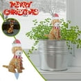 thumbnail image 1 of VBVC Christmas Golden Graffiti Dog,With String,And Christmas Led Lights Garden Decoration, 1 of 6
