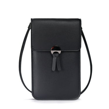 VBVC Dgs Women Touchscreen Phone Bags,Mini Leather Mobile Phone Crossbody Bags Shoulder Handbag Wallet with Credit Card Slots