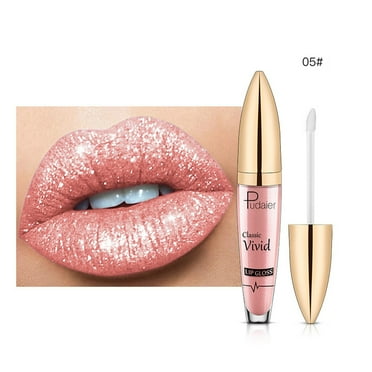 VBVC Diamond Shiny Long Lasting Lipstick Glitter Lipgloss Lipstick Shiny Matte Liquid Lipstick 5Ml