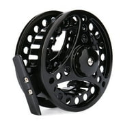 VBVC Fly Reel 3/4/5/6/7/8 Wt Large Arbor Silver/Black Aluminum Fly Fishing Reel