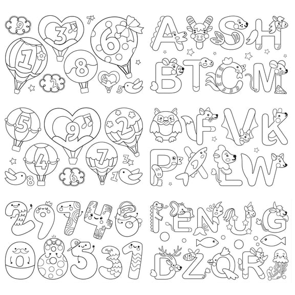 VBVC Graffiti Picture Scroll Can Be Attached To The Wall Painting Paper To Draw Children's Graffiti Picture Scroll