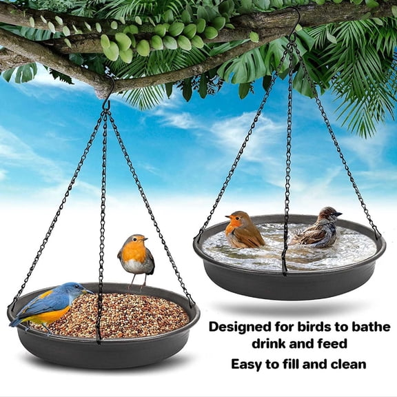 VBVC Hanging Bird Feeder Hanging Tray Of Spa Swimming Pool Bird Bath Hanging Bird-Feeder