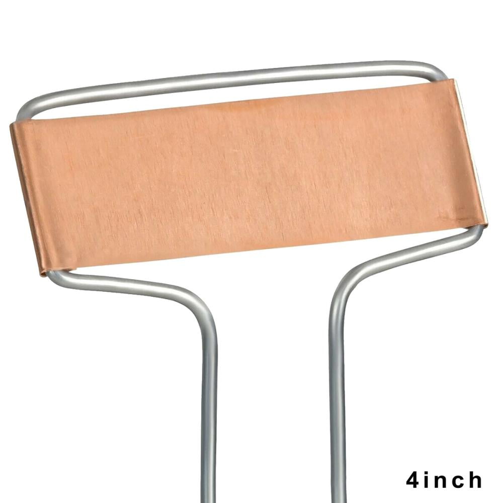 VBVC Metal Plant Labels Garden Markers TType Gardening Name Tags Herbs