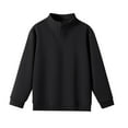 thumbnail image 1 of VBVC Women's Quarter Zip Pullover,Long Sleeve Sweatshirts,Womens Oversized Shirts Y2K,Black,Size L, 1 of 6