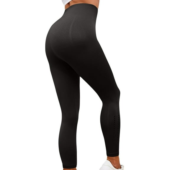 VBVC No Boundaries Women's Tummy Control Yoga Pants,Womens High Waisted Leggings,Plus Size Hip Lift Sweat Pants For Women,#-Black,SizeS
