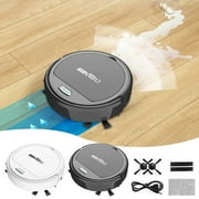 VBVC Robot Vacuum and Mop Combo,3 In 1 Robotic Vacuum Cleaner with Watertank/Dustbin/Brush,Blocked By Hair,Remote/App,Ideal for Hard Floor/Pet