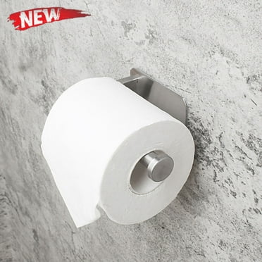 VBVC Self Adhesive Toilet Paper for Bathroom Stick On Wall Stainless Steel