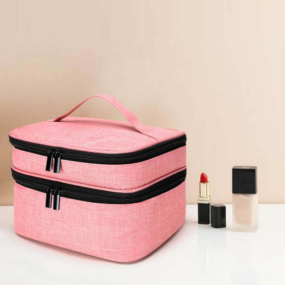 VBVC Sewing Supplies Organizer,Double-Layer Sewing Box Organizer Accessories Storage Bag,Large Sewing Basket Water Resistant Travel Women Sewing Gifts For Kit