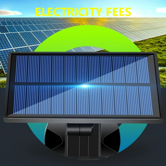 VBVC Solar Outdoor Lights,500Lm Security Lights with 56 Led Lamp Beads,2 Heads Motion Sensor Lights,Ip65 Waterproof with 3 Modes