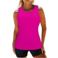 thumbnail image 1 of VBVC Swimsuits for Women Two Piece Bathing Suits High Neck Tankini Tops with Bikini Bottom, 1 of 6
