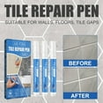thumbnail image 1 of VBVC Tile Grout Pen Set White Tile Grout 21 ml Waterproof Non-toxic 3 Piece, 1 of 6