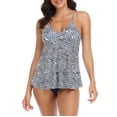 thumbnail image 1 of VBVC Two Piece Tankini Swimsuit for Women Halter Swimsuit Dress with Bottom Bathing Suits, 1 of 6
