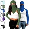 thumbnail image 1 of VBVC Unisex UPF 50+ Cycling Arm Shrug and Neck Gaiter Set,Biking Hiking Breathable Quick-Dry Sun Protection Kit for Men and Women,Blue,Free Size, 1 of 10