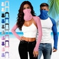 thumbnail image 1 of VBVC Unisex UPF 50+ Sun Protection Arm Shrug and Neck Gaiter,Ladies 2-in-1 Cooling Full Coverage Set for Golf Fishing Outdoor Activities,Pink,Free Size, 1 of 10