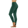 thumbnail image 1 of VBVC Women's Butt Lift Yoga Pant,Ladies Tummy Control Leggings,Slim Stretchy Trousers For Women,Army Green,Size M, 1 of 9