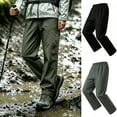 thumbnail image 1 of VBVC Women's Waterproof Straight Leg Hiking Pants, Elastic Waist Outdoor Pants For Women , Ladies' Quick Dry Lightweight Trousers with Pockets, Black , L-4XL, 1 of 8