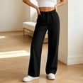 thumbnail image 1 of VBVC Women's Wide Leg Jeans with Pockets , Elastic Waist Pull On Denim Pants For Women, XS-XL, 1 of 6