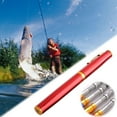 thumbnail image 1 of VBXOAE 1M Pocket Pen Fishing Rod-Lightweight,Stable,Sensitive,Easy Storage,Multi-Use for Ice & Sea Fishing,Beginner Friendly, 1 of 4