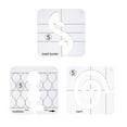 thumbnail image 1 of VBXOAE Acrylic Sewing Patchwork Ruler Set-3 Special-Shaped TemPlates for Quilting,5.51x5.51 Inch,Stable,with Ergonomic Grip,Perfect for Quilters & DIY Embroidery, 1 of 4