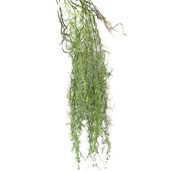 VBXOAE Artificial Vines Moss Fake Greenery Moss for Potted Plants,Moss Garland,Artificial Hanging Moss Greenery Garland for Wedding Indoor Outdoor Home Party Decor