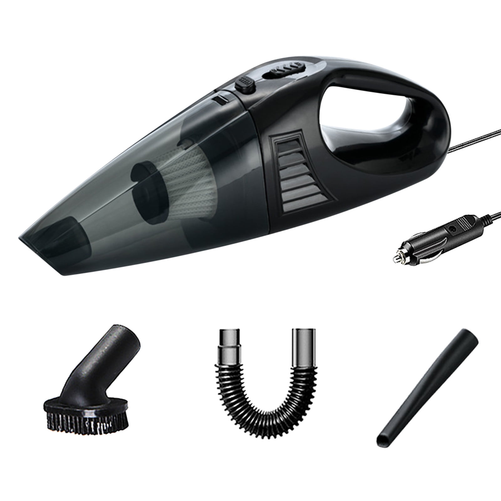 VBXOAE Car Handheld Vacuum Cleaner 12V Wired Rechargeable with Strong